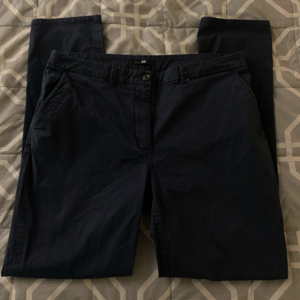 H&M navy pants